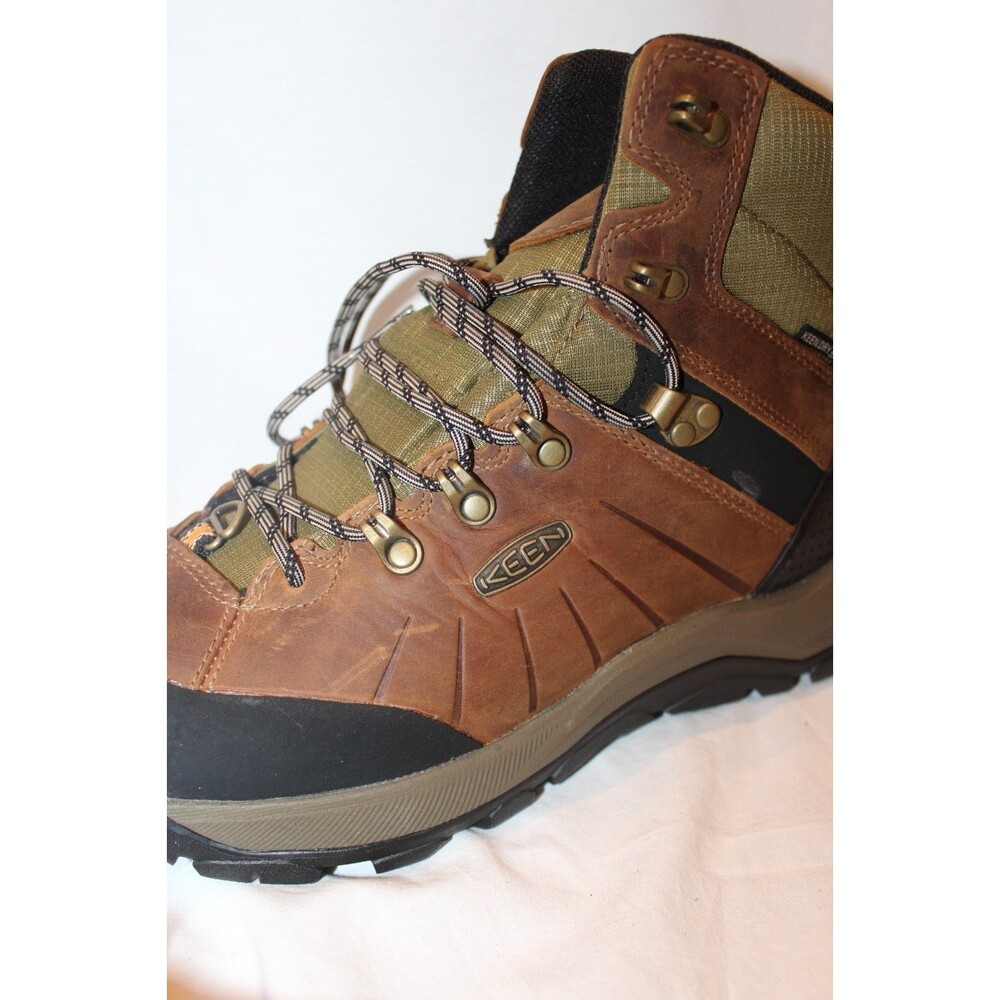 Keen Men's Revel IV High Polar Waterproof Boots Bison/Orange NEW SZ 9.5 - Picture 7 of 9